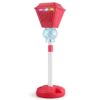 Bubble Blower Bubble Torch, Rechargeable Machine with Sound & Light, Porous Blower for Outdoor Camping, Garden (Rose Red)