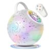 Bubble Machine for Parties Rechargeable 360 Degree Auto Rotation Games with
