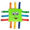 Buckle Toys, Buster Square, Learning Activity, Easy Travel Toy for Toddlers
