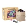 Buffalo Games - 250 Piece Wooden Jigsaw Puzzle Simple Succulents, Standard Shaped Whimsy Pieces, 26.75 x 19.75, Poster, Cloth Bag, Wooden Box, Adults 14+ – Precision-Cut Pieces, Beautiful Artwork