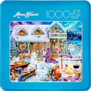 Buffalo Games - Aimee Stewart Winterland Fun - 1000 Piece Puzzle for Adults