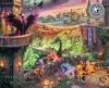 Buffalo Games - Silver Select Thomas Kinkade Disney Maleficent 1000 Piece Jigsaw Puzzle for Adults – Precision-Cut Pieces, Beautiful Artwork, and Hours of Relaxing Fun