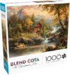 Buffalo Games Blend COTA, Summer Cabin, 1000 Piece Jigsaw Puzzle for Adults