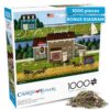 Buffalo Games Charles Wysocki Red Whale Inn Jigsaw Puzzle – 1000 Piece Puzzle for Adults and Families, Coastal Americana Art
