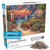 Buffalo Games Chuck Pinson, Puzzles for Adults 1000 Pieces, Lighthouse Art