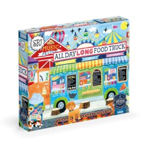 Buffalo Games Stephanie Peterson Jones,All Day Food Truck,1000 Piece Puzzle