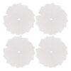 BUGUUYO 200pcs White Blank Flash Cards for Vocabulary Practice and Creative Arts, Portable Paper Cards with Ample Writing Space, for Classroom Supplies and Study Revision