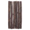 BUGUUYO 6pcs White Birch Wood Craft Sticks for Decoration, 12 Inch Rustic Decorative Twigs Resistant to Breakage and Peeling, for Vases and Displays or School Projects
