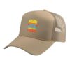 Building Logic Not Excuses Coding Engineer Retro Trucker Hat with Adjustable Mesh Back, Khaki