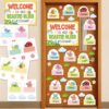 Bulletin Board Decoration Set Classroom Door Decor Back to School Season