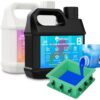 Bundle Deal of BBDINO 20A Silicone Mold Making Kit Clear 2000g + Adjustable Mold Housing Kit Mold Box 1 Set