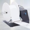 BuSullss Automatic Label Rewinder Machine for Printers, 7.1 Inch Diameter, Adjustable Speed