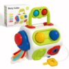 Busy Cube for Toddlers 1 Years Old, Montessori Toys for 1 Year Old - Ideal Gifts for 1 Year Old Boys Girls - Quiet Airplane Plane Car Travel Toys for 6 to 18 Months Toddlers Educational Learning Toys