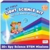 Butterfly EduFields My First Light Science Kit | 20+ Science Experiments Kits for Kids Age 8-12, Toys for Boys 6-8 & 8–10 Year-Old | 20+ Spy Missions - STEM Educational Gift for Boys