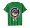 Butterfly Explorer Magnifying Glass Science Design T-Shirt, Men, Kelly Green, X-Large