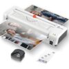 Buyounger Laminator Machine, A3 Laminator Machine with 30 Laminating Sheets, 13 Inch Laminating Machine with Built-in Paper Cutter & Corner Rounder, Thermal and Cold 11X17 for Home School Office