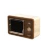 BXGBWKZHRQF Vintage Mini Bluetooth Speaker with Lyrics Display Calendar Desktop Wireless MP3 Audio Player