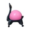 BXKCFYBSQ Balance Ball Chair with Wheels and Back Support