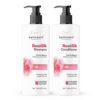 Byll'osmo Rose Shampoo and Conditioner Set with Floral and Botanical Extracts, Gentle Moisturizing Hair Care Duo for Soft, Smooth and Manageable Hair, Daily Use, All Hair Types, 250 mL + 250 mL