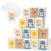 Byvood 40 Pack Here Comes the Son Pocket Tissues Bulk, 3 Ply Travel Size Mini Facial Tissues, Individual Facial Tissue Packs, Sunshine Baby Shower Favors for Guests Party Favor Supplies