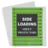 C-Line Side Loading Polypropylene Sheet Protectors, Clear, 2", 11 x 8.5, 50/Box