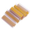 Cabilock 20pcs PVC Label Holders Adhesive Shelf Tag Organizers for Files and Shelf Price Tags, Versatile Use for Homes and Office Organization, Efficient Label Display and Storage