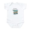 CafePress Stack of Books Cute Infant Baby Bodysuit Romper