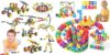 Caferria 110 Pcs Building Toys Set+ 36 Pcs Magnetic Blocks
