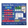 Calendar Pocket Chart Math Pocket Chart for Ages 3+, Classroom Teaching for Date Math Counting Classroom Charts for Preschool Calendar Charts