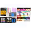 Caliart 176PCS Art Supplies Sketching Kit, 100 Sheets 3-Color Sketch Book, 52 Colors Acrylic Paint Set 4 Brushes