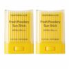 California Aloe Fresh Powdery Sun Stick SPF50+ PA++++, 24g, Pack of 2