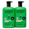 California Naturals Eucalyptus Breeze Super Moisture Shampoo and Conditioner Set for Dry Damaged Hair, Hydrating, Natural, Vegan, Cruelty, Paraben & Sulfate Free, Color Safe, 20 fl oz