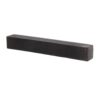 CALLARON Square Black Wood Block for Handcarved Stamps Made of Vintage Ebony Wood, for Document Verification and Creative Home Decoration, for DIY Carving and Whittling Crafts