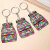 callie Personalized Autism Emergency Contact Backpack Tags for Kids, Custom Name Phone Number Bookbag Tags for Kids, Back to School Security ID Label