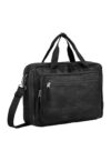 camel active Traces Men's Business Bag Briefcase Large, black, L