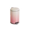 CANDFUIL Stainless Steel Step Trash Can - Elegant Kitchen & Living Room Waste Bin for Home Decor Indoor Use(12L)