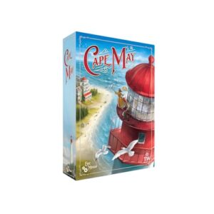 Cape May Board Game | Manage The Historic Seaside Resort Town | Strategy Resource Management Set Collection | 60-90 Minutes Thematic Family Board Game for 1-4 Players Ages 14+ by Thunderworks Games