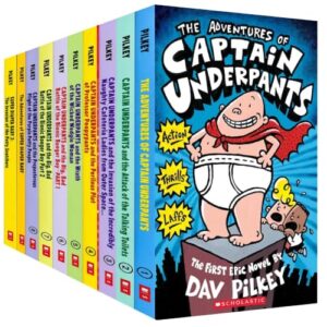 Captain Underpants 10 Books Collection