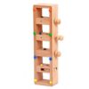 CAQYPVH Wooden Marble Track Toy Wood Marble Track Set Problem Solving for Children