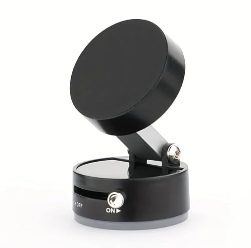 Car Dashboard Phone Holder with Multi Position Magnetic Adjustable Horizontal Installation, Comes with A Pad, Compatible with All Phones, Waterproof ABS Material, Car Phone Holder