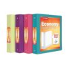 Cardinal 3 Ring Binders, Binders for School and Office, Durable 1.5 Inch, Round Rings, Holds 350 Sheets, ClearVue Presentation View, Non-Stick, Assorted Bright Colors, 4 Pack (79553)