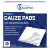 Care Science Gauze Pads 4x4 in, 25ct, 12-Ply