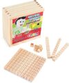 Carlu Brinquedos - Math Learning Game, 5+ Years, 62 Pieces, Color Multicolor, 1106