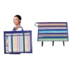 Carson Dellosa Deluxe Bulletin Board Storage Bundle with Border Storage Pocket Chart (41" x 24.5")