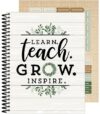 Carson Dellosa Education Modern Farmhouse Teacher Planner 2026-2027,Undated 8" x 11" Lesson Plan Book With Stickers, Class Schedule & Weekly Calendar School Supplies, Homeschool & Classroom Must Haves