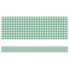 Carson Dellosa Farmers Market 36 Feet of Green Gingham Bulletin Board Borders, Straight Trim with Green Pattern, Craft Theme Locker, Cubby, and Classroom Decor