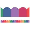 Carson Dellosa Farmers Market 39 Feet of Rainbow Cheer Bulletin Board Borders with Scalloped Trim, Craft Theme Locker, Cubby, and Classroom Decor