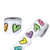 Carson Dellosa Kind Vibes 65Ft of Colorful Heart Bulletin Board Borders, 1 Roll of Scalloped Trim for Rolling Whiteboard, Posterboard, Party, Valentines Day Decorations, and Classroom Decor