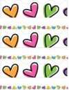 Carson Dellosa Kind Vibes Heart Bulletin Board Borders, 36 Feet of Scalloped Heart Classroom Borders for Bulletin Board, Kind Vibes Classroom Décor and Homeschool Décor (Pack of 3)