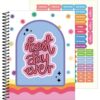 Carson Dellosa Retro Remix Teacher Planner 2026-2027, Undated 8" x 11" Lesson Plan Book With Retro Stickers, Class Schedule, Weekly Calendar, Homeschool & School Supplies, Groovy Classroom Must Haves